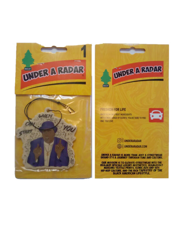UNDERARADAR ICONIC BLACK FILMS CAR AIR FRESHENERS